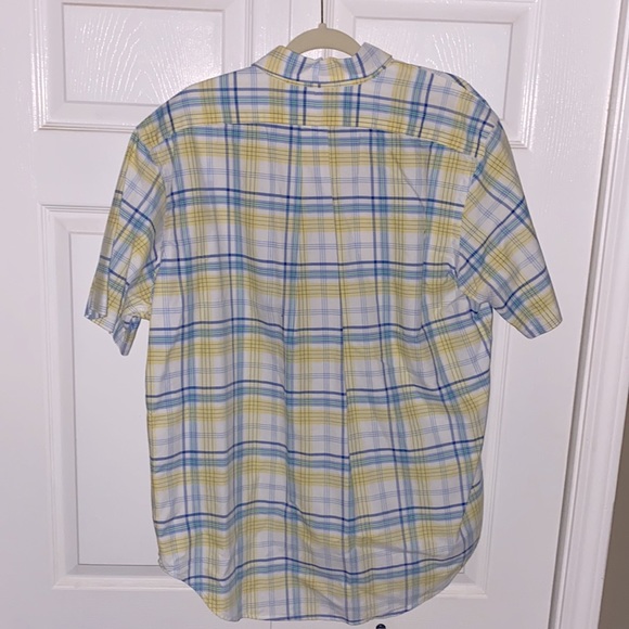 Ralph Lauren Classic Fit Plaid Dress Shirt / Button Down Short Sleeve - Picture 3 of 4